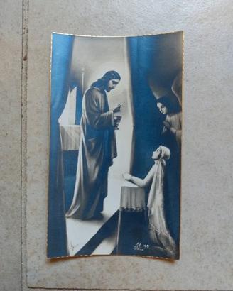 Santino d'epoca Prima Comunione 1931 - Crenna di G