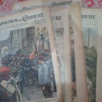 lotto 7 riviste domenica del corriere 