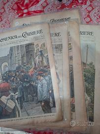 lotto 7 riviste domenica del corriere 