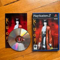 Kuon PS2 TESTATO PAL EU disco , guida, confezione