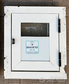 Sportello alluminio bianco
