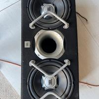 Subwoofer JBL   e amplificatori Carpower