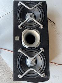 Subwoofer JBL   e amplificatori Carpower