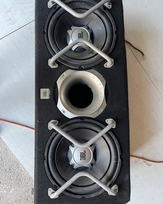 Subwoofer JBL   e amplificatori Carpower
