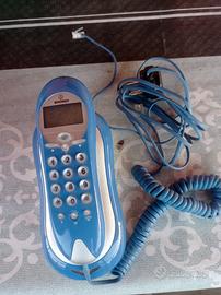 Telefono fisso vintage Brondi Display tasti grandi