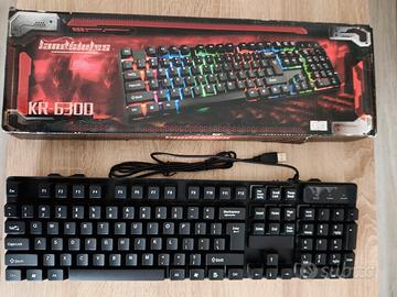 Tastiera USB Gaming Retroilluminata