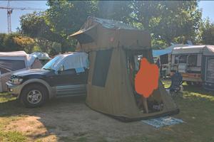 tenda da tetto come nuova usata 2 volte 