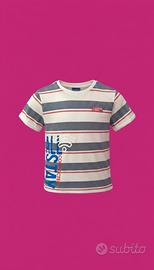 T-shirt bambino My Chicco a righe