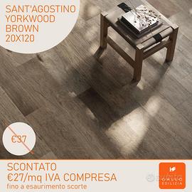 Piastrelle in gres porcellanato effetto legno