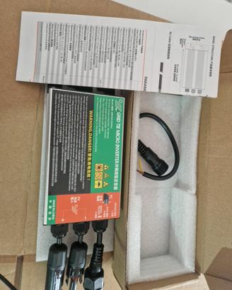 micro inverter 300 watt connesso alla rete