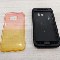 Custodia silicone più custodia waterproof samsung