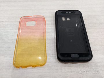 Custodia silicone più custodia waterproof samsung