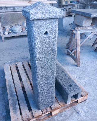 fontanina in pietra lavica 