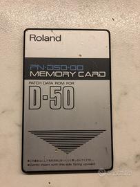 Roland memory card D50 PN-D50-00