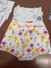 Pagliaccetto jersey 9 mesi neonata