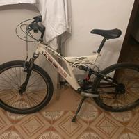 Bicicletta mountain bike bi ammortizzata