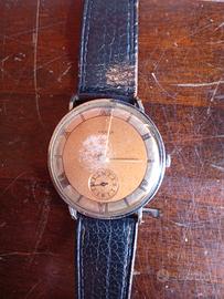 orologio anni 40 fioritura sul vetro non quadrante