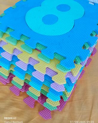 Tappeto puzzle per bambini
