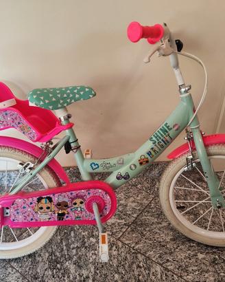 bicicletta bambina Lol ruota 16