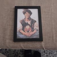 quadretto cornice 13x18 dragonball torihama