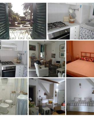 Arenzano fronte mare 4 p. letto