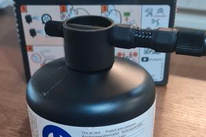 Compressore portatile per auto - Kit ripararuote 