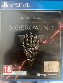 Videogioco ps4 the elder scrolls online MORROWIND
