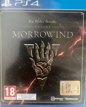 Videogioco ps4 the elder scrolls online MORROWIND