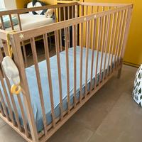 Lettino SNIGLAR con sbarre