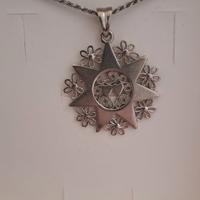 collana d argento 