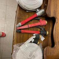 2 manichette e 4 lance - Antincendio! Nuovo!