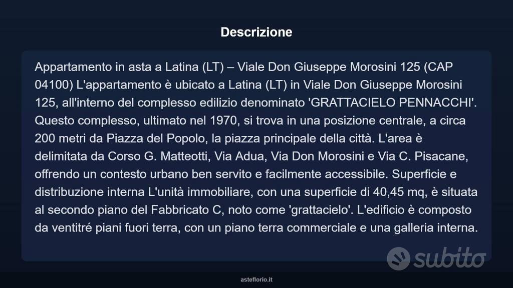 Appartamento – Latina, Villaggio Trieste - Vista 4