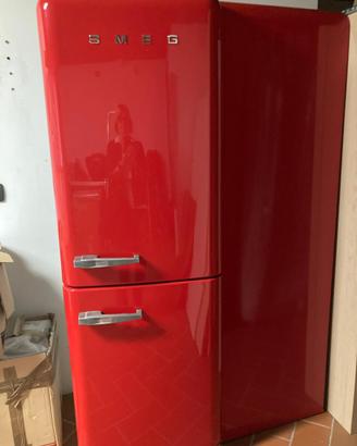 Frigo SMEG Modello vintage anni 50 ROSSO