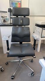 Sedia ergonomica Kulik Pyramid grigia