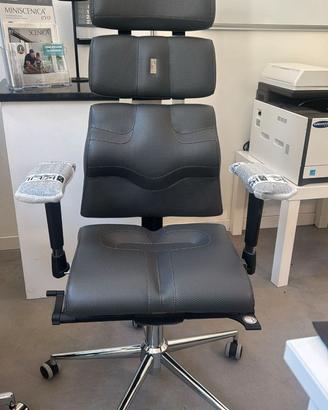 Sedia ergonomica Kulik Pyramid grigia