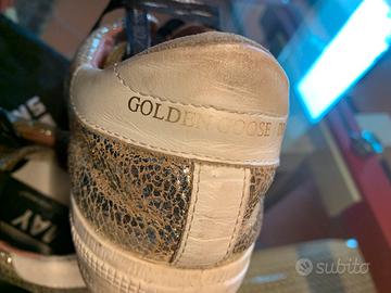 Stupende Golden Goose sneakers in pelle n. 38