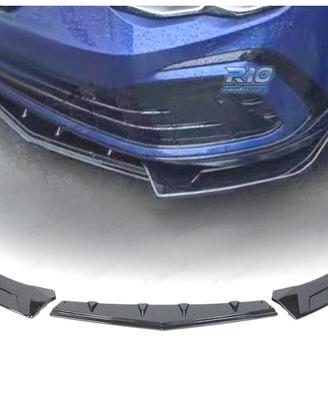 SPOILER LIP VOLKSWAGEN VW GOLF 8 R LINE NERO LUCID