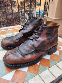 Scarpe uomo alte in vera pelle