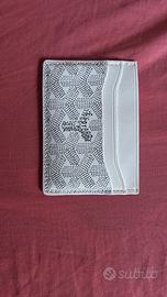Porta carte goyard bianco