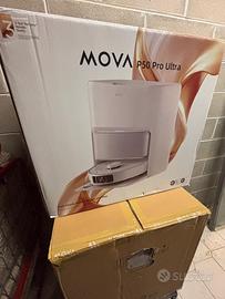 Robot aspira e lavapavimenti MOVA