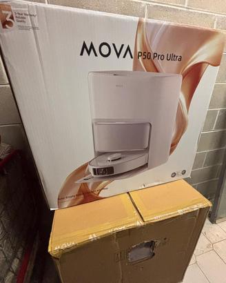 Robot aspira e lavapavimenti MOVA