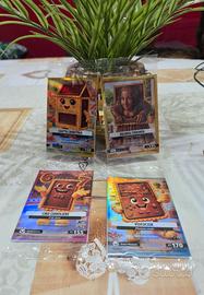 Set 4 Carte Promo Oro Ciok Skifidol