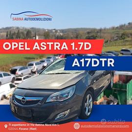Opel astra 2012 1.7 d sigla motore A17DR