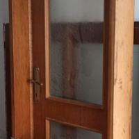 Porta interna in legno e vetro