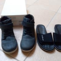 2 paia di scarpe n° 38 scarponcini Geox originali