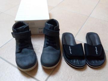 2 paia di scarpe n° 38 scarponcini Geox originali