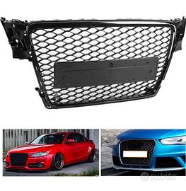 GRIGLIA ANTERIORE RETE NERA per A4/S4 B8 2009-2012