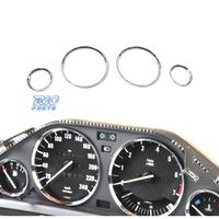 CERCHI CROMATI QUADRO STRUMENTI BMW E30 LOOK M3