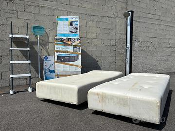 Piscina Intex D.4,57xH.1,22 con pompa e accessori