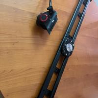 Slider smart system con testa fluida manfrotto